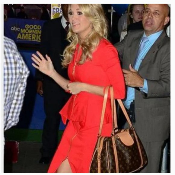 Ted Baker orange Jamtye Structured peplum Zip Dress 0 nwot - Picture 14 of 14